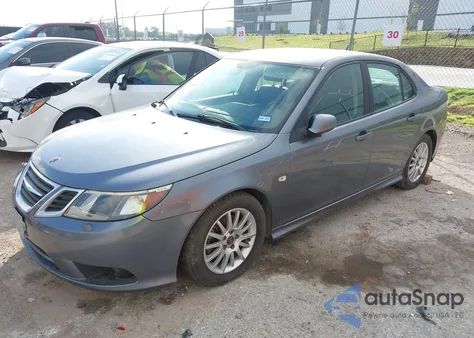 2008 Saab 9-3 2.0T z USA, uszkodzony, nr VIN YS3FB49Y681112885